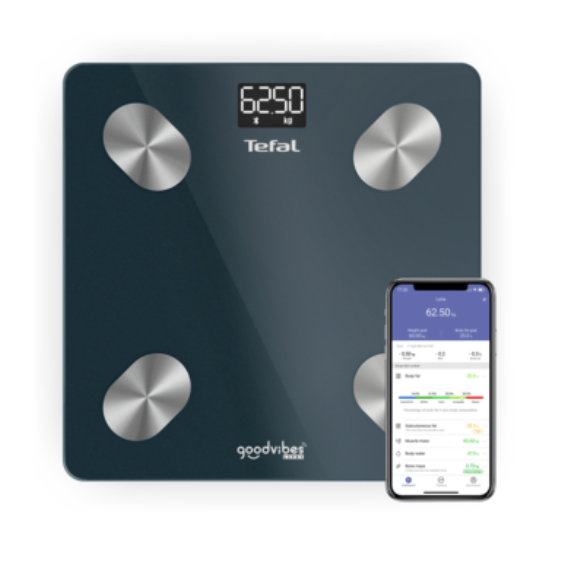 TEFAL BM9620S1 personenweegschaal