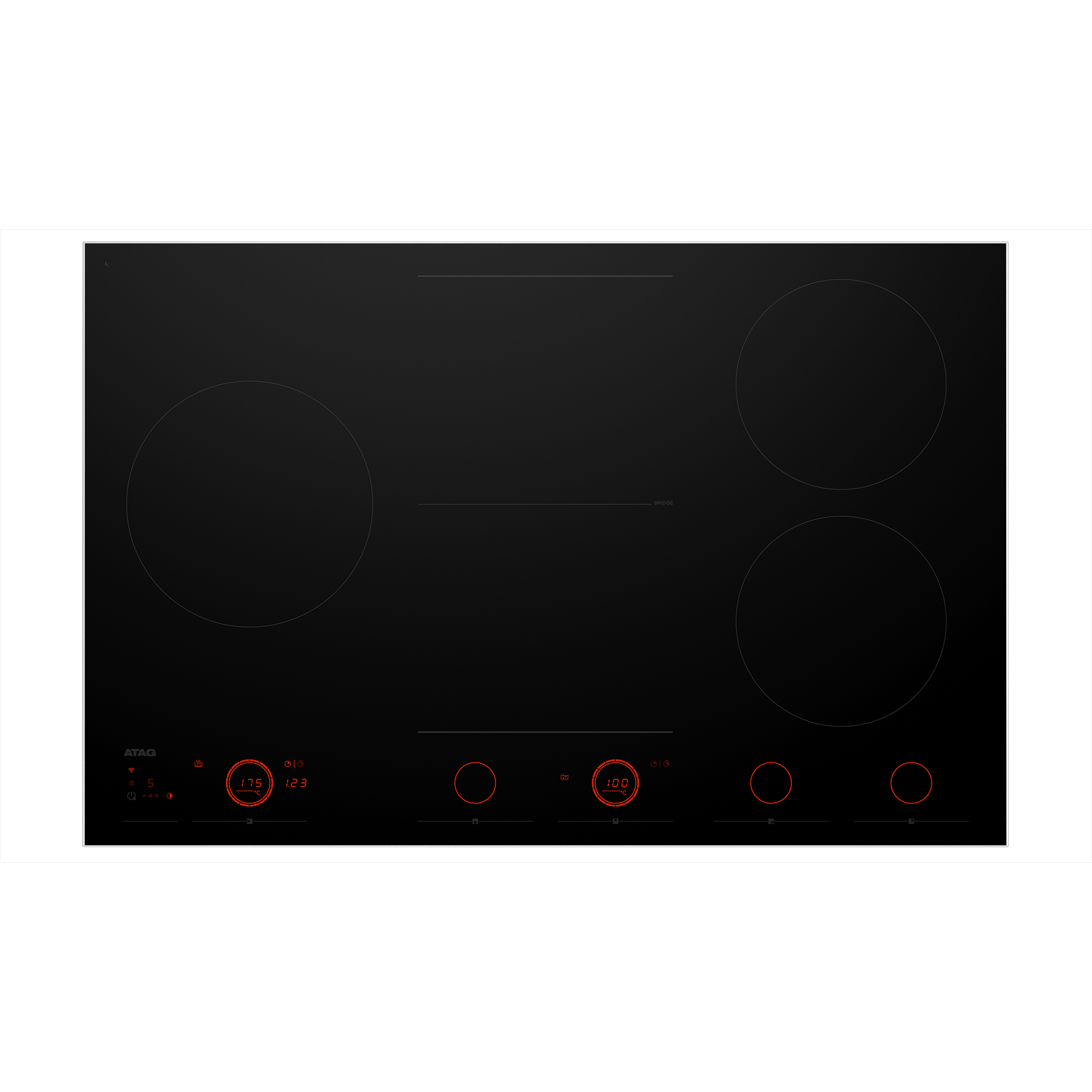 ATAG HI28571SV inductiekookplaat - 80cm