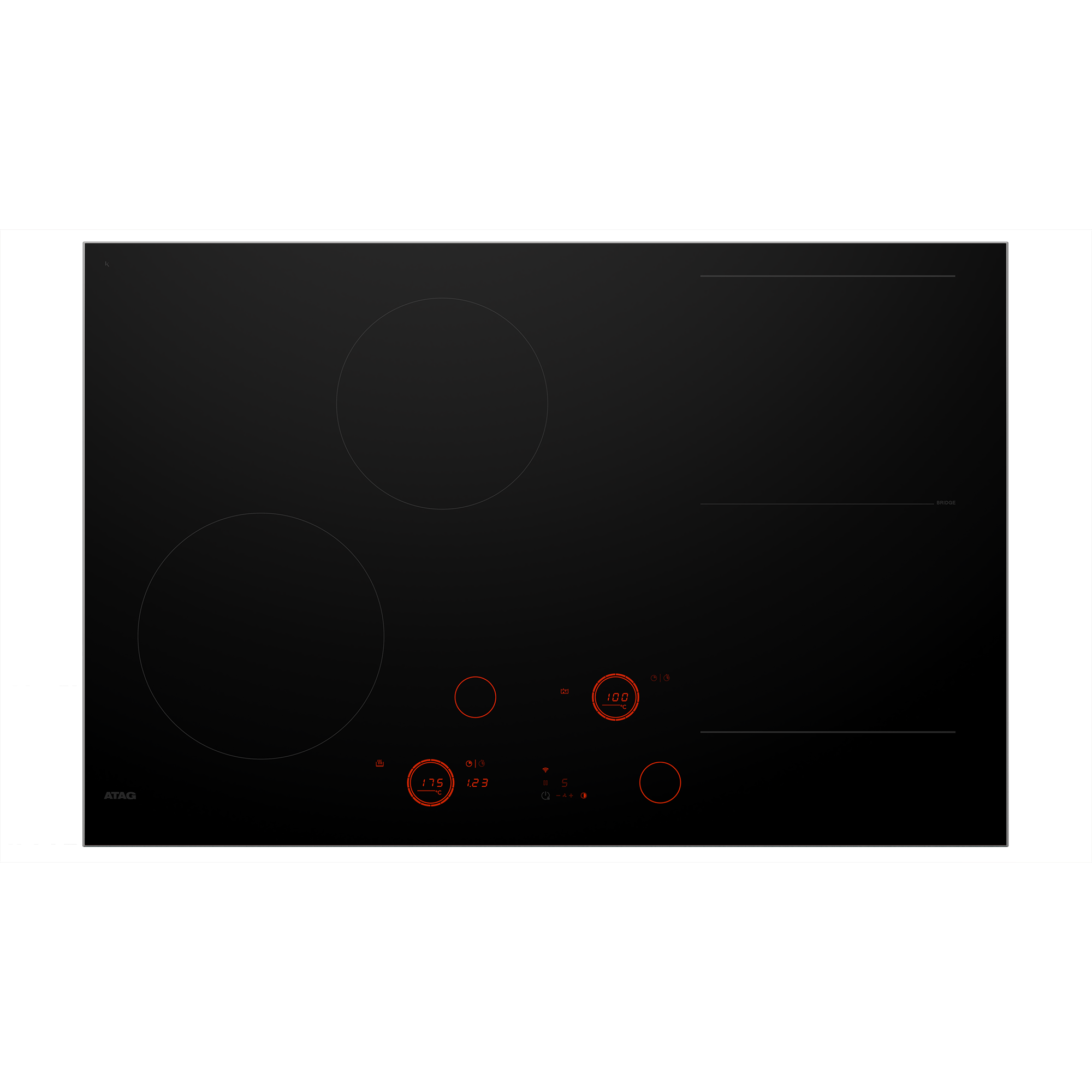 ATAG HI28471SV inductiekookplaat - 80cm