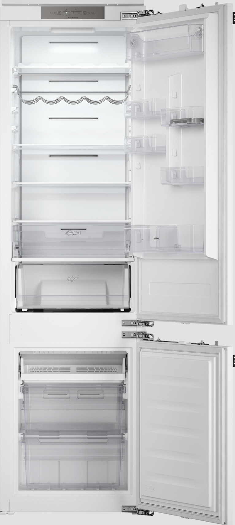 ATAG KD67194DN koel-/vriescombinatie - 194cm ATAG KD67194DN koel-/vriescombinatie - 194cm